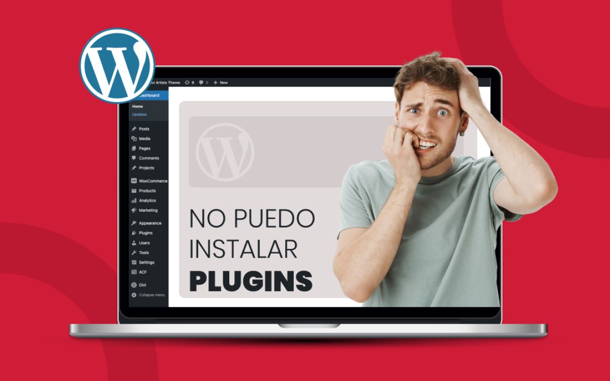 WordPress no instala plugins por permisos solución